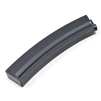 【セール/美品】東京マルイ製MP5用 金属スプリング式ロングマガジン2本 M44】東京マルイMP5用 金属製 スプリング式ロングマガジン2本